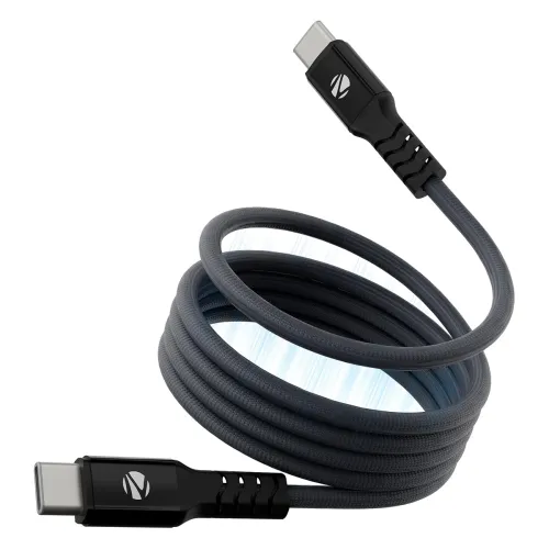 Image of Zebronics Type C - Type C Magnetic Braided Cable, 60 Watts