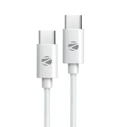 ZEBRONICS Type C to Type C Strong Braided Cable