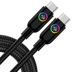 Zebronics Wattz 60CC3 Type-C to Type-C Braided Cable