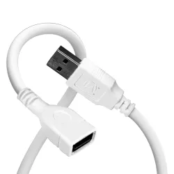 Zebronics USB Extension Cable 1.5 Meter Length 480Mbps Data Transfer