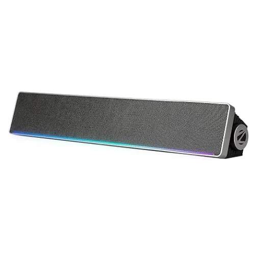 Image of ZEBRONICS VITA 102, Wireless Bluetooth Soundbar, 16 Watts, Upto 16 Hours Playback, Powerful Dual Drivers, Dual Passive R
