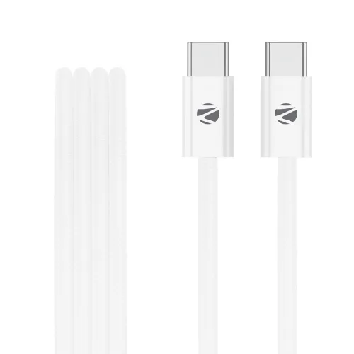 Image of Zebronics Wattz 240CC1 Type-C to Type-C Braided Cable
