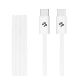 Zebronics Wattz 240CC1 Type-C to Type-C Braided Cable