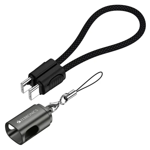 Image of Zebronics Wattz 60CC4 Type-C to Type-C Braided Cable