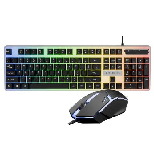 Image of Zebronics Wired Keyboard & Mouse Combo