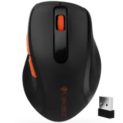 Zebronics Wireless 1600 DPI Mouse Dual Mode 2.4GHz + Bluetooth 1600 DPI