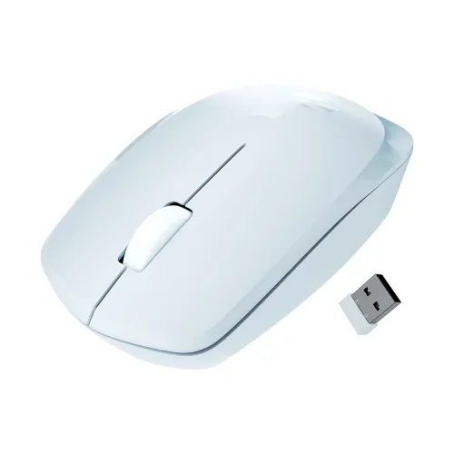 Image of Zebronics Wireless Mouse, 2.4GHz, 3200 DPI, 3 Buttons, Comfortable & Ergonomic, USB Nano Receiver, On/Off Switch