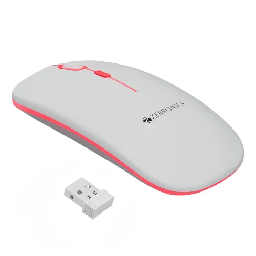 Image of Zebronics Wireless Mouse, Up to 1600 DP