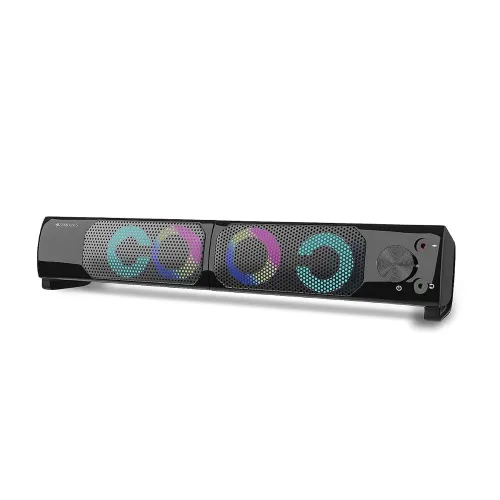 Image of ZEBRONICS Wonder BAR 10 2.0 USB Computer Speakers 10W RGB