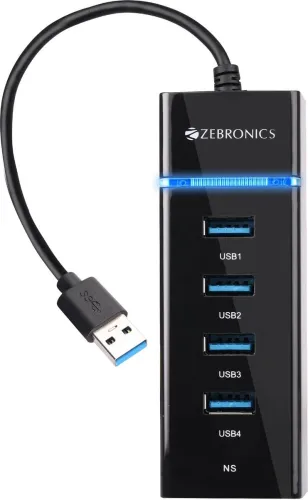 Image of ZEBRONICS ZEB-300HB 4-Port USB 3.0 Hub 