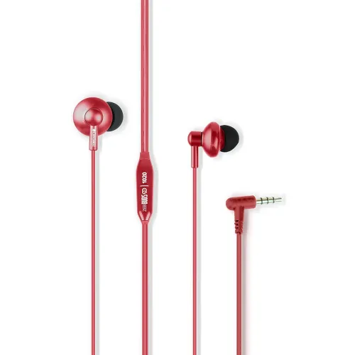 Image of Zebronics Zeb-Buds 10 (Red) In Ear Wired Earphones 
