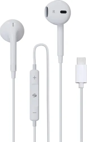 Image of Zebronics ZEB-BUDS 30C Wired Earphones (White)