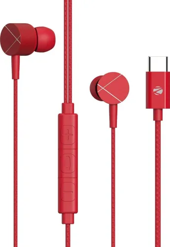 Image of ZEBRONICS Zeb-Buds C2 Braided Cable Wired 