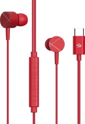 ZEBRONICS Zeb-Buds C2  Braided Cable WiredÂ