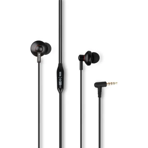 Image of Zebronics Zeb-Buds 10 (Black) In Ear Wired Earphones
