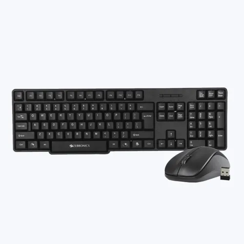 Image of ZEBRONICS Zeb- Companion 107 Combo Set  (Black)