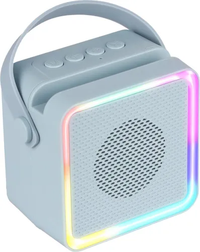 Image of ZEBRONICS Zeb County 8W Bluetooth Speaker  (Sky Blue, Mono Channel)
