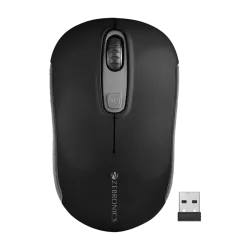 ZEBRONICS Zeb - DASH PRO (GREY) Ambidextrous Optical Mouse Wireless Mouse