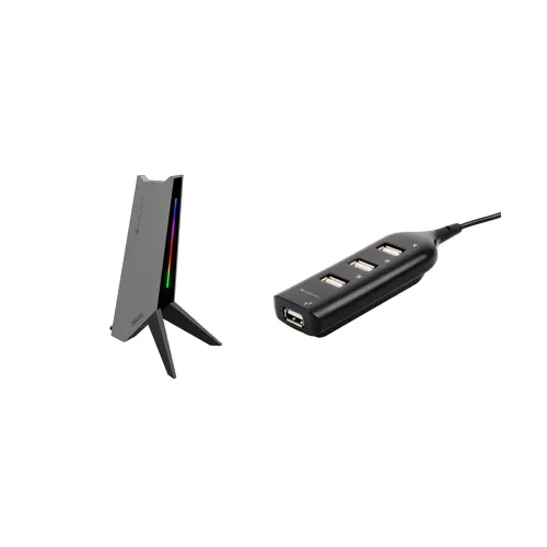 Image of Zebronics Zeb-Demon Gaming Headphone Stand with RGB