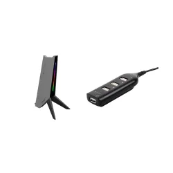 Zebronics Zeb-Demon Gaming Headphone Stand with RGB