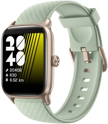 Image of ZEBRONICS Zeb-Fit Me Smartwatch (Green Strap)