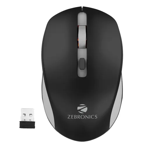Image of ZEBRONICS Zeb-Jaguar Wireless Mouse for PC/Mac/Laptop