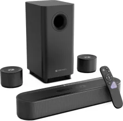 ZEBRONICS ZEB-SBSPK C28 (Zeb-Juke Bar 9710 C) 550 W Bluetooth Soundbar (Black, 5.1 Channel)