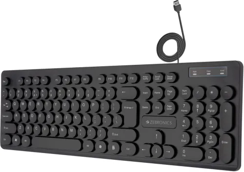 Image of ZEBRONICS ZEB-K24 Wired Keyboard