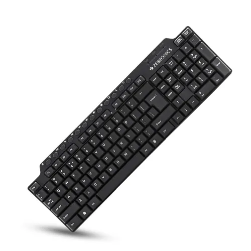 Image of Zebronics ZEB-KM2100 USB Multimedia Keyboard