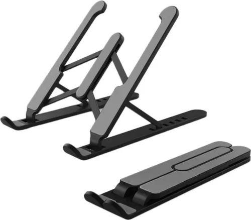 Image of Zebronics Zeb-NS1000 Adjustable Laptop Stand – 6 Angles