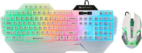 Image of ZEBRONICS Zeb-Optimus Wired USB Standard Gaming Keyboard
