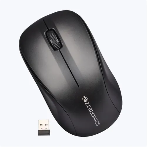 Image of ZEBRONICS Zeb Pace Right Handed Optical Mouse 