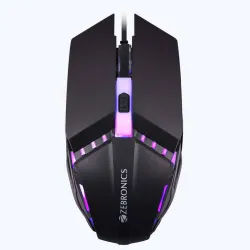 ZEBRONICS ZEB PHERO Wired Gaming Mouse (Rainbow LED, DPI Switch)