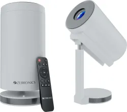 Zebronics Zeb-Pixa Play 30 – 1080p Portable Projector, 2800 Lumens, White
