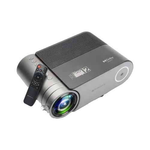 Image of ZEBRONICS Zeb - Pixaplay 12 (4400 lm / 1 Speaker / Remote Controller) Portable