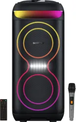 ZEBRONICS Zeb-Starlit 70 W Bluetooth Party Speaker (Black, Stereo Channel)