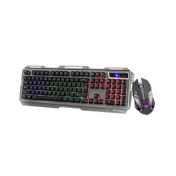 Zebronics Zeb-Transformer Gaming Keyboard and Mouse Combo (USB, Braided Cable)