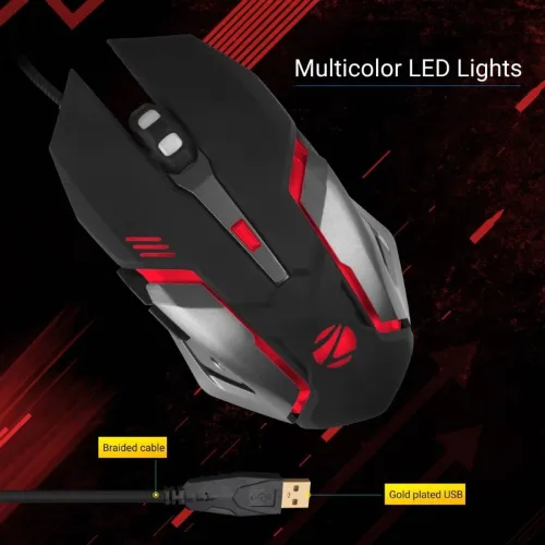Image of ZEBRONICS ZEB-Transformer-M Gaming Mouse