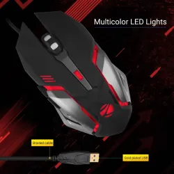 ZEBRONICS ZEB-Transformer-M Gaming Mouse