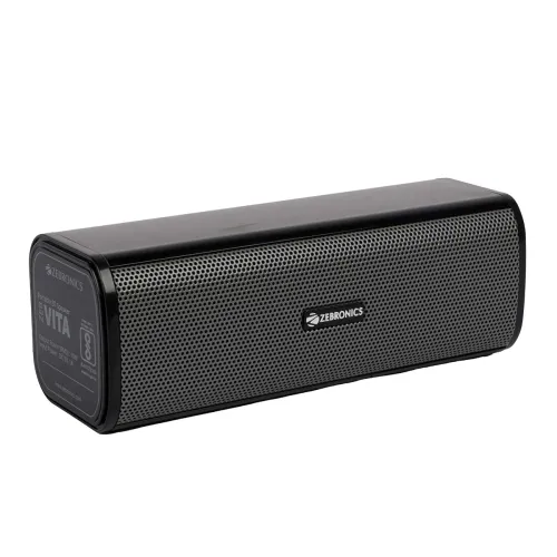 Image of Zebronics Zeb-VITA 10W Bluetooth Speaker with USB, SD, AUX, FM, TWS & Call