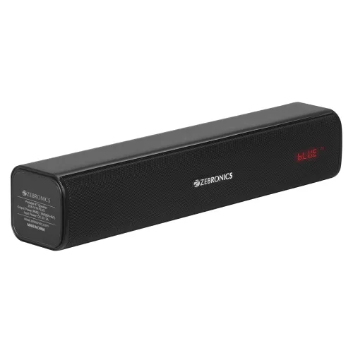 Image of ZEBRONICS Zeb-Vita Plus 16W Mini Soundbar (LED Display, USB, FM, TWS) 