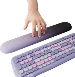 ZEBRONICS Zeb - Wrist Ease Foam Keyboard and Mouse
