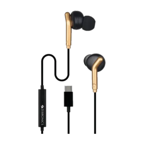 Image of ZEBRONICS Zeb-Bro C Wired Earphones with Mic