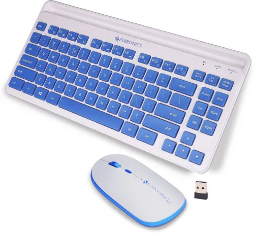Image of Zebronics ZEB-Companion 114 Wireless Keyboard & Mouse Combo