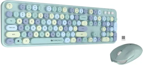 Image of Zebronics Zeb-Companion 300 Wireless Keyboard & Mouse Combo