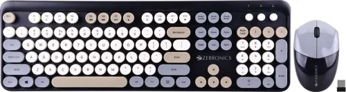 Image of ZEBRONICS Zeb-companion 301 Wireless Standard Desktop Keyboard Compatible