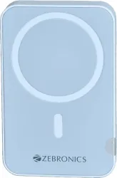 ZEBRONICS 10000 mAh 20 W Wireless Mini Pocket Size Power BankÂ