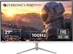 ZEBRONICS 68.58 cm A27FHD (27 inch) Full HD VA Panel Monitor 