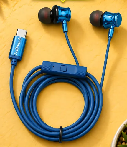 Image of ZedPunch Type C wired earphone 