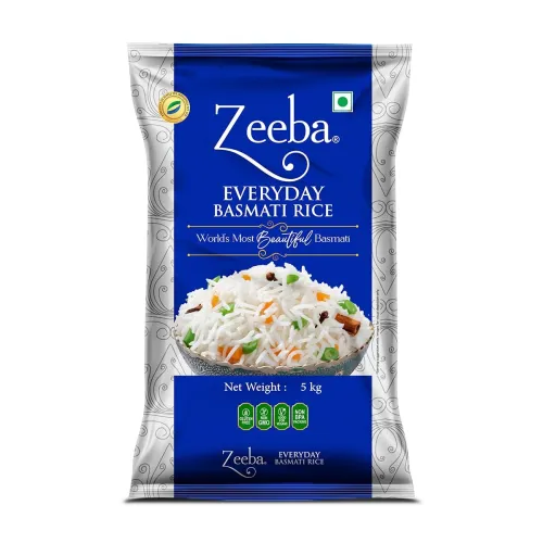 Image of Zeeba Everyday Basmati Rice, 5 Kg